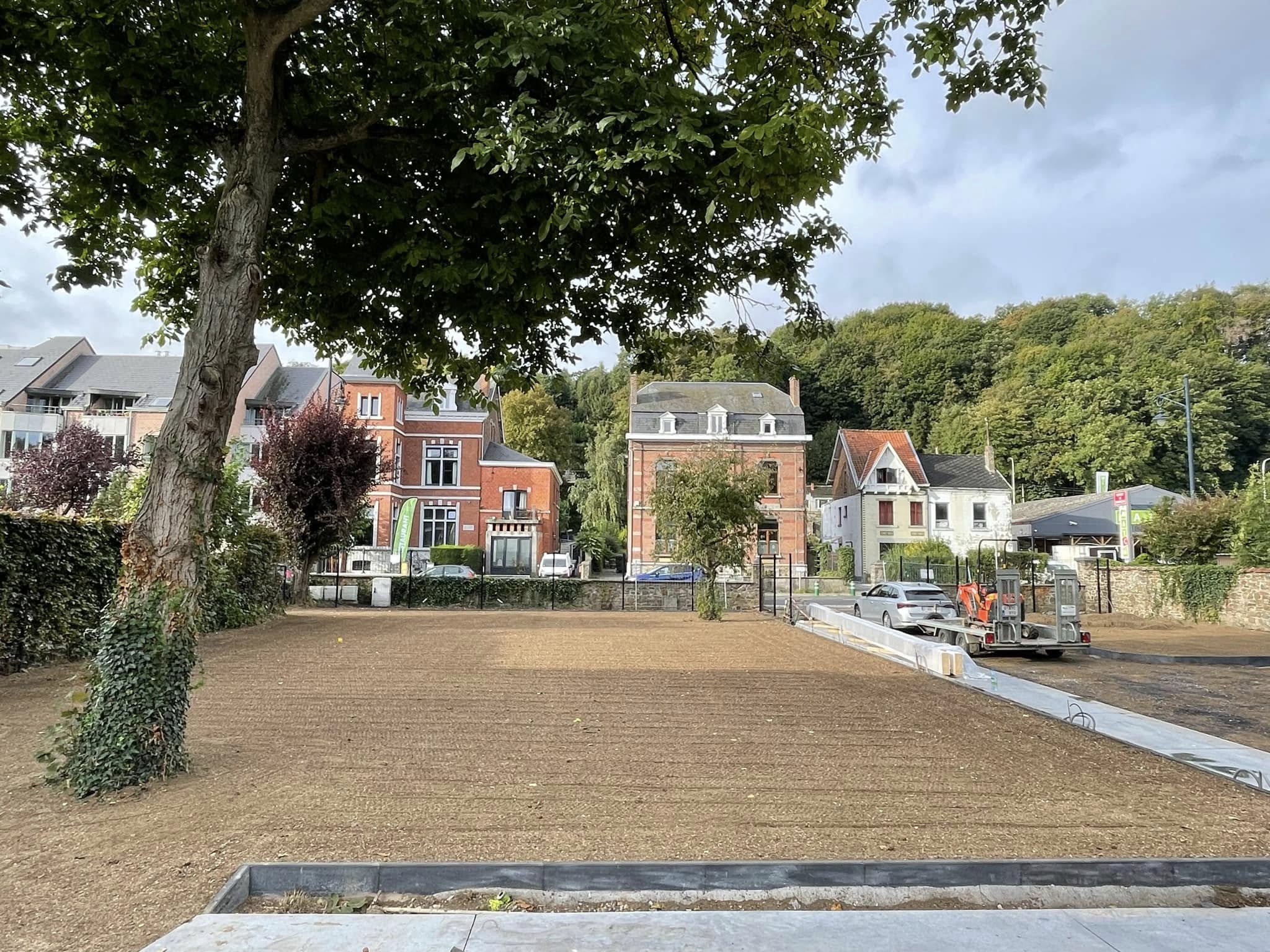 Création pelouse Wépion